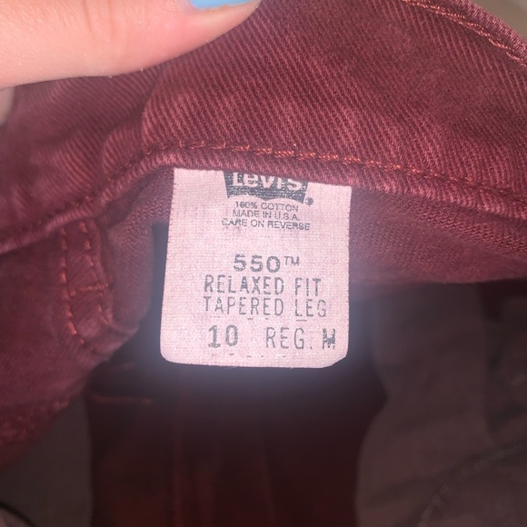 Vintage 550 Levi’s - Picture 4 of 6